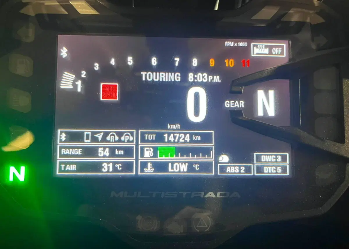 Ducati Multistrada 1200 Enduro Pro (2017 - 18) (5)