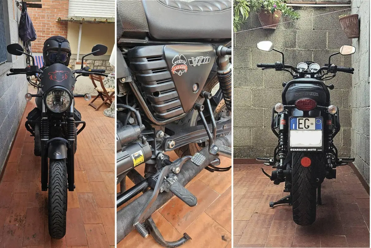Moto Guzzi V7 II Stone (2015 - 17) (4)