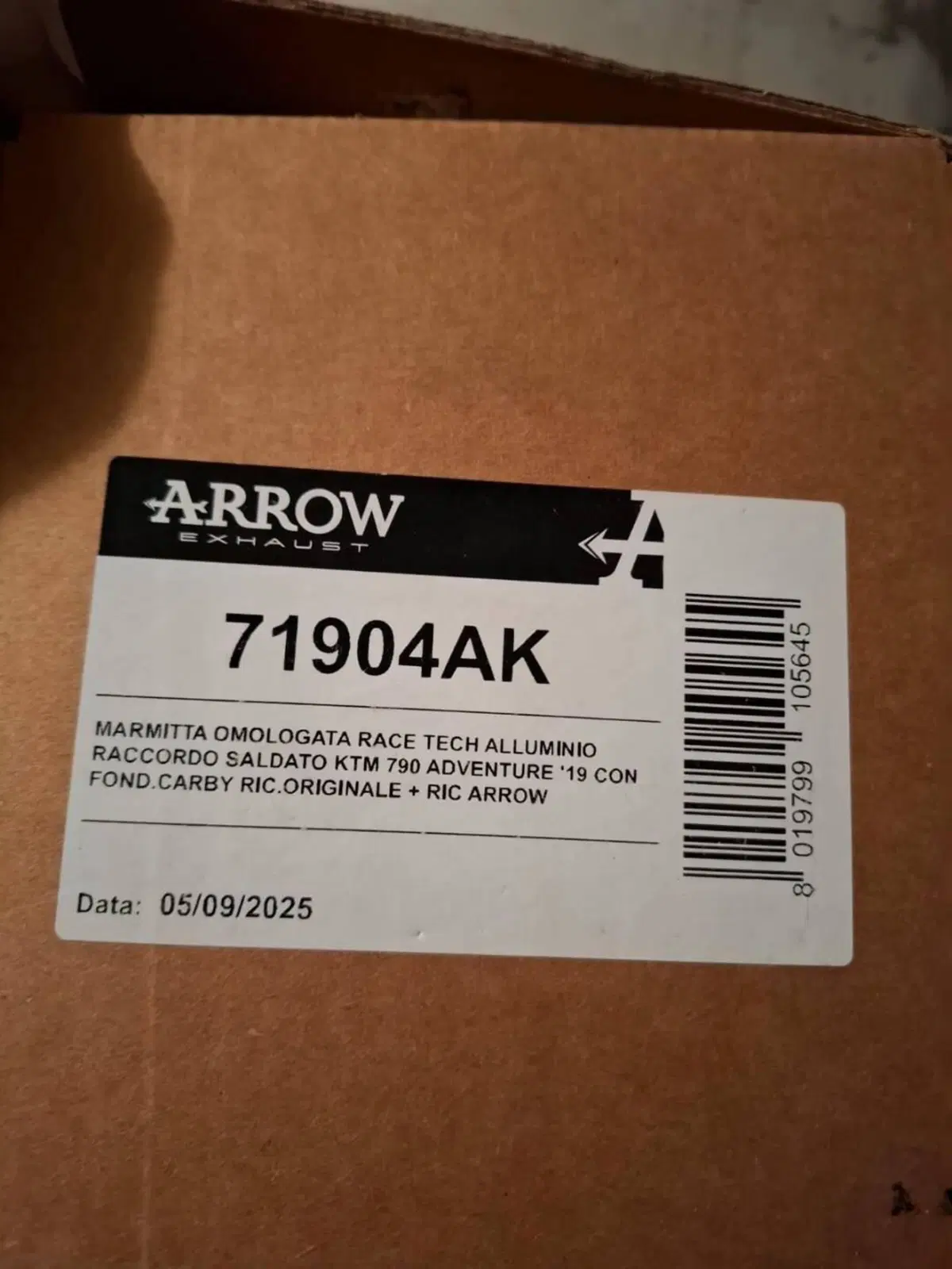 Scarico Arrow per Ktm 790/890 adventure (6)