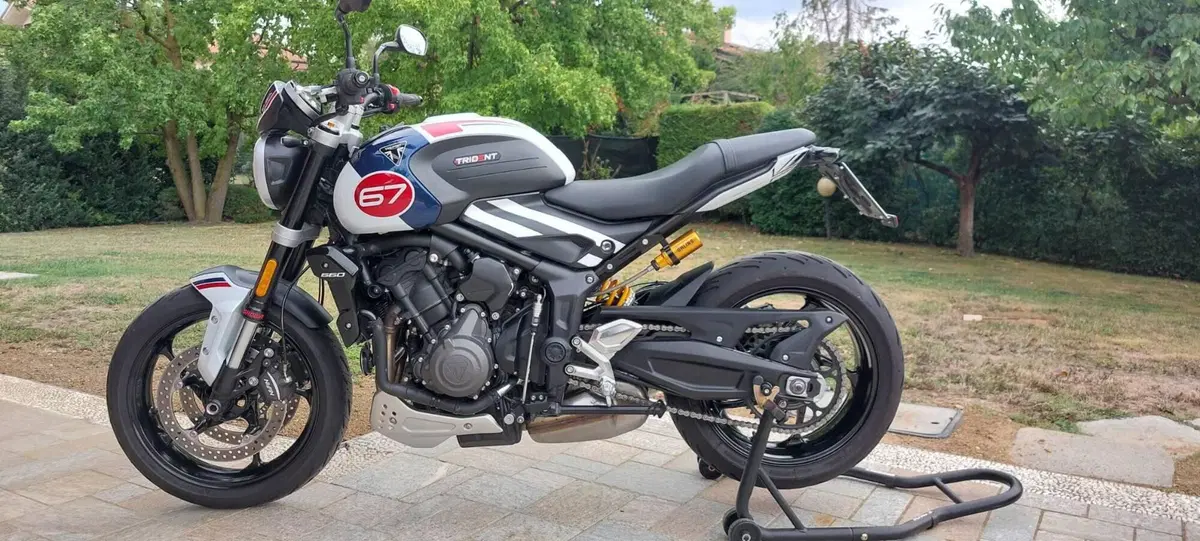 Triumph Trident 660 Triple Tribute Edition (2024)