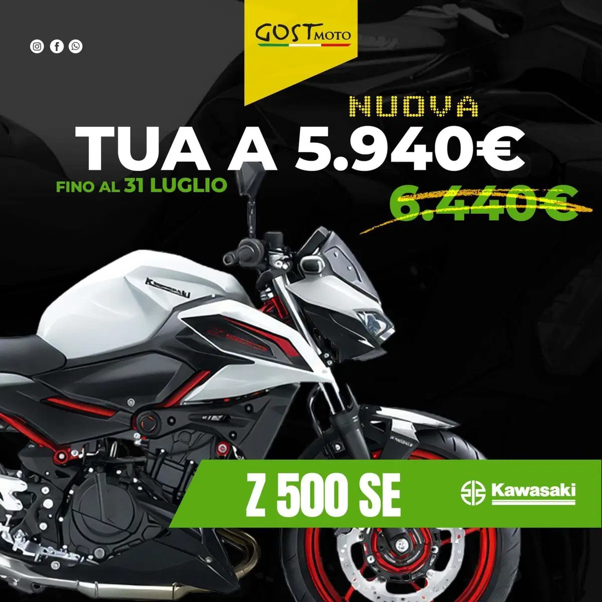Kawasaki Z 500 SE (2024 - 26)