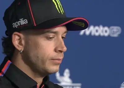 MotoGP 2026. GP di Spagna ad Aragon. Marco Bezzecchi: 'Soffro ancora parecchio al ginocchio sinistro, questo infortunio richiede tempo' 