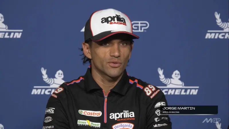 MotoGP 2026. GP di Spagna ad Aragon. Jorge Martin: "Non posso controllare se Marc sar&agrave; veloce o no, voglio concentrarmi su di me"