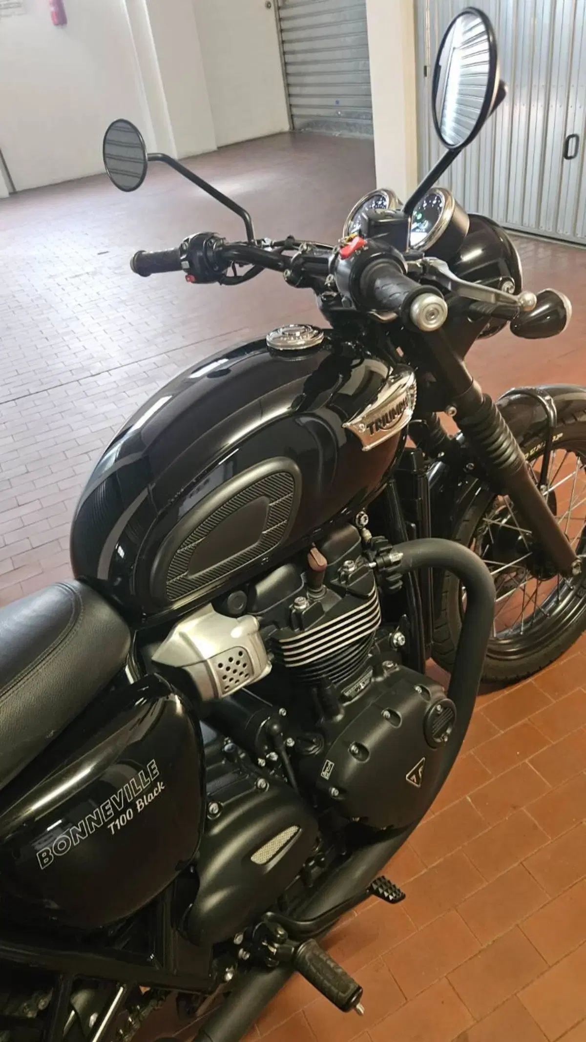 Triumph Bonneville T100 Black (2017 - 20) (2)