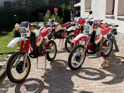 Aprilia Tuareg Rally 250 d'epoca