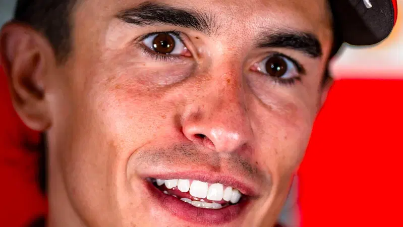 MotoGP 2026. GP di Spagna ad Aragon. Marc M&aacute;rquez 3&deg;: "Sto bene. La maggior parte delle frenate forti a sinistra, credo non ci saranno problemi"