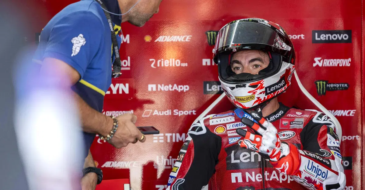 MotoGP 2026. GP di Spagna ad Aragon. Pecco Bagnaia, 13&deg;: "Non sono tornato subito al box, rischiavo di dire cose che non penso. Per fortuna c'&egrave; &Aacute;lex M&aacute;rquez"
