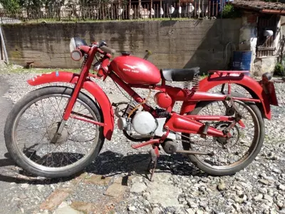 Moto Guzzi Cardellino d'epoca