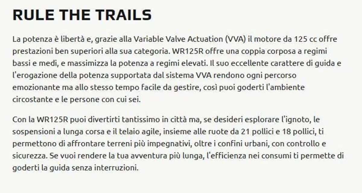 Yamaha WR 125 R (2026) (9)