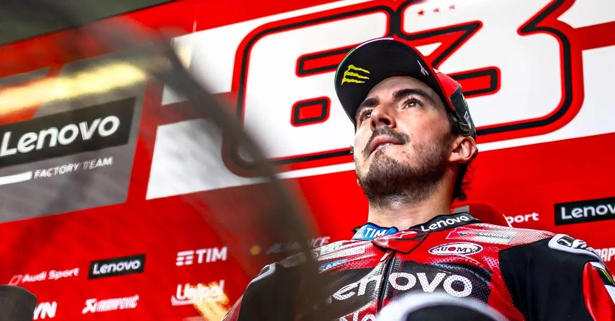 MotoGP 2026. GP di Spagna ad Aragon. Pecco Bagnaia, 11&deg; nella Sprint: "Il DNA di questa moto non mi si addice pi&ugrave; tanto, ma non mollo. Team affiatato"