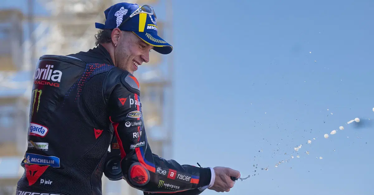 MotoGP 2026. GP di Spagna ad Aragon. Marco Bezzecchi, pole e 3&deg; nella Sprint: "Sono contento, rimanere vicino ai fratelli Marquez qui &egrave; una cosa positiva"