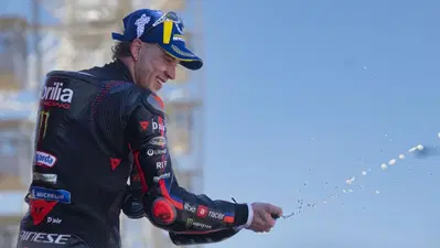MotoGP 2026. GP di Spagna ad Aragon. Marco Bezzecchi, pole e 3&deg; nella Sprint: "Sono contento, rimanere vicino ai fratelli Marquez qui &egrave; una cosa positiva"