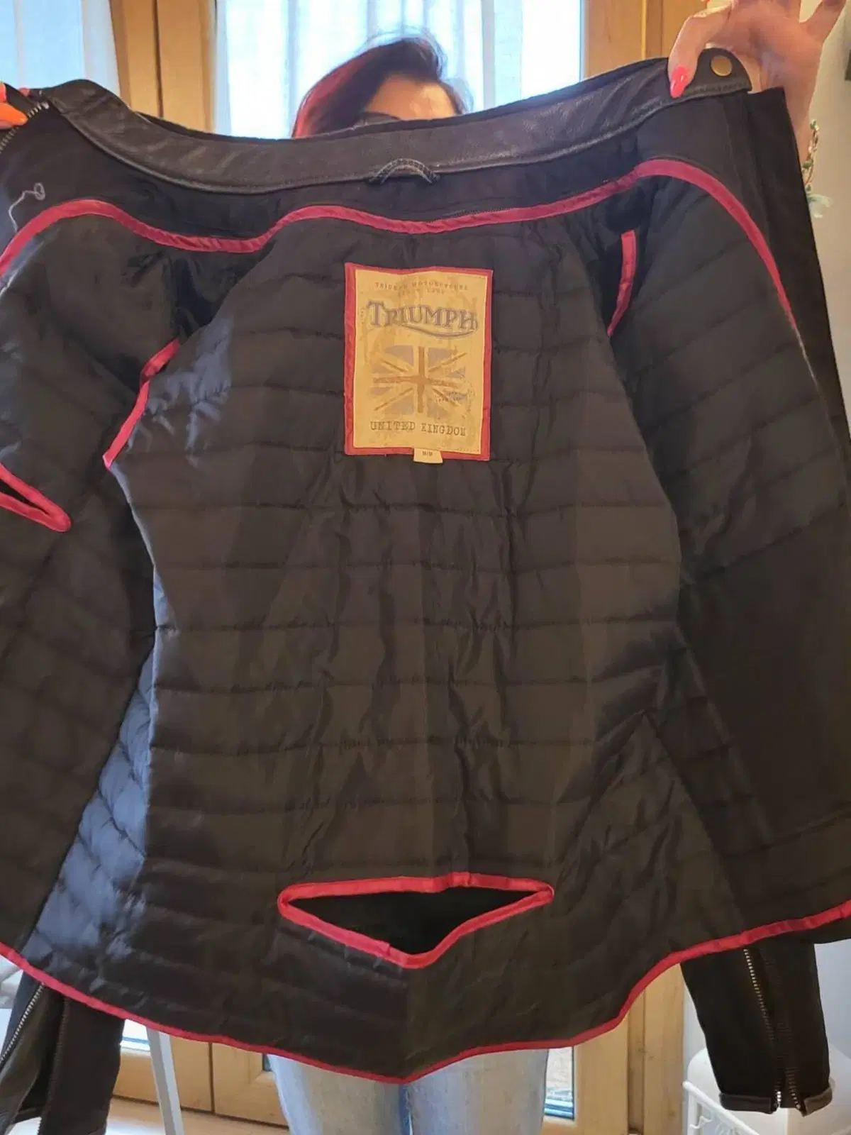 Giacca moto donna Triumph (3)