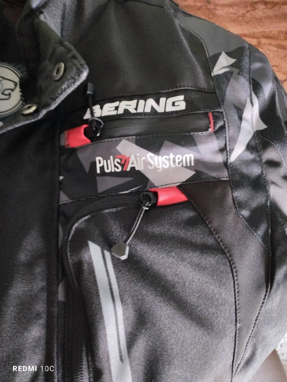 Giacca Moto Bering Boston Black Camo CE - NUOVA- Bearing Worx (5)