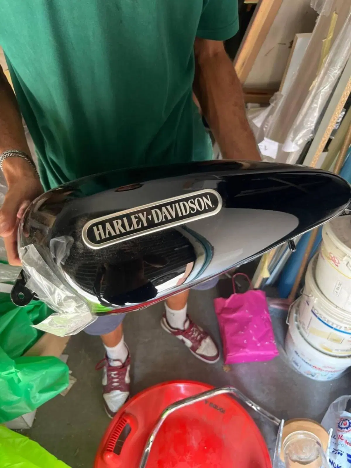 Serbatoio originale Harley-Davidson Sportster 883 (4)