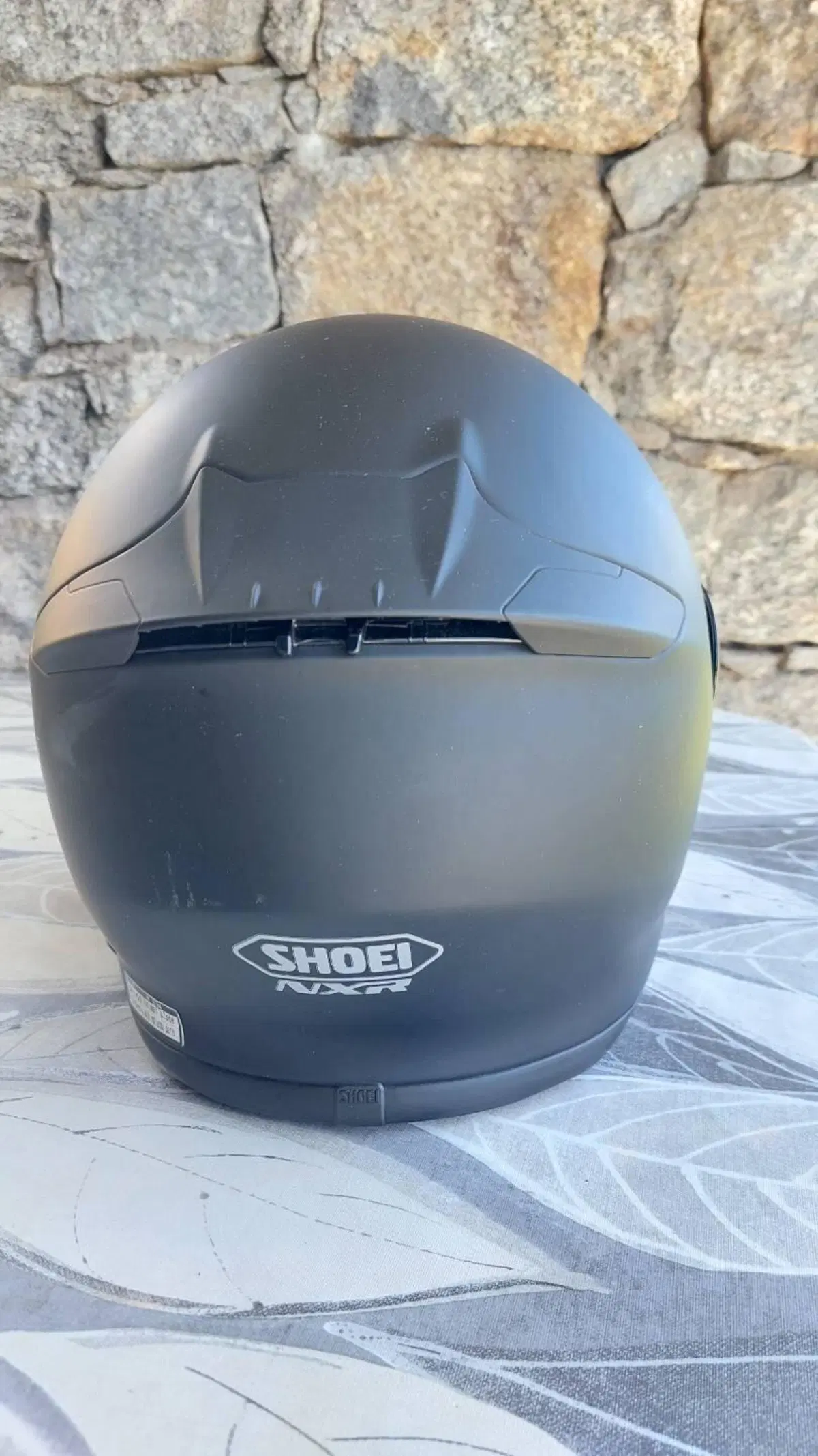 casco Shoei NXR taglia M - nero matt (7)