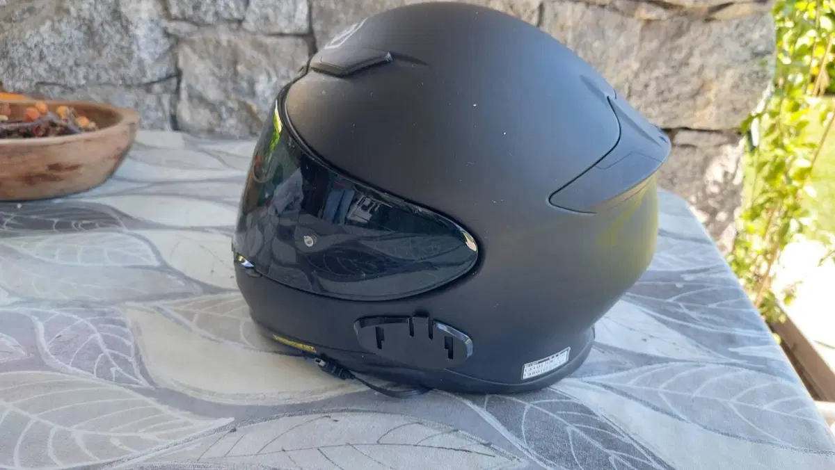 casco Shoei NXR taglia M - nero matt (11)