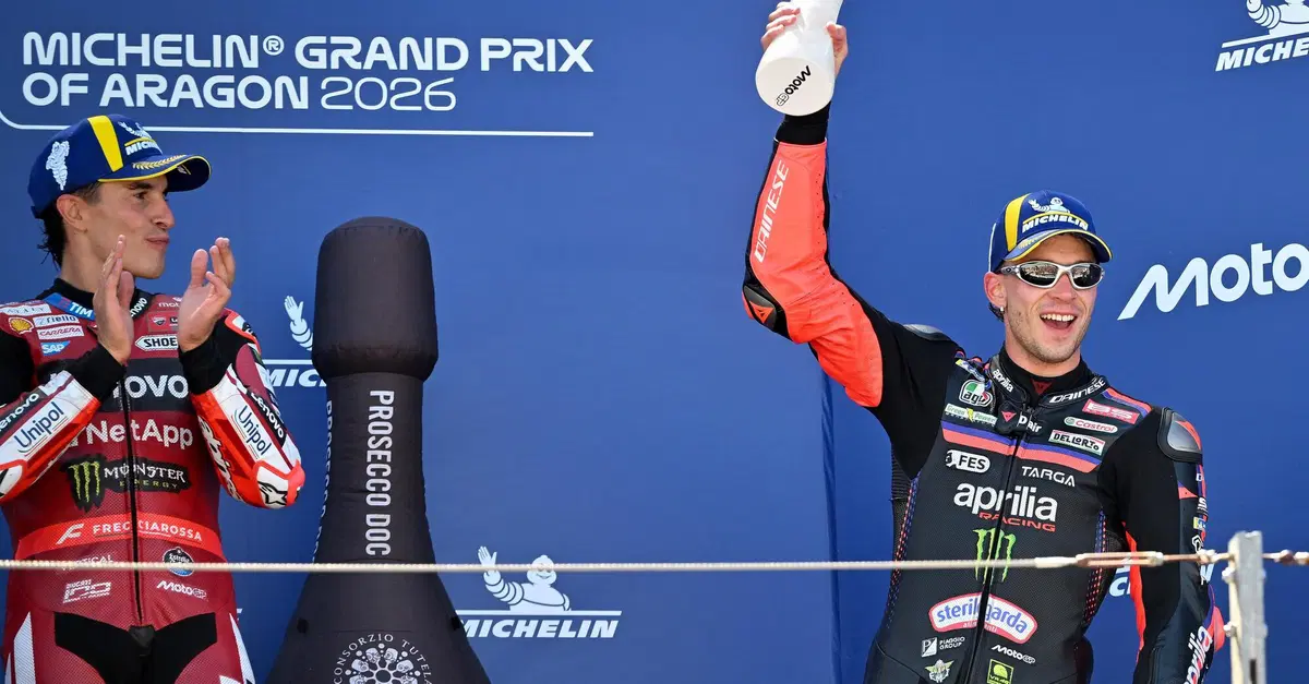 MotoGP 2026. GP di Spagna. Marco Bezzecchi conferma la versione di Marc M&aacute;rquez: "Ha ragione, non si pensa n&eacute; alla madre, n&eacute; al cane. Comunque complimenti a lui"