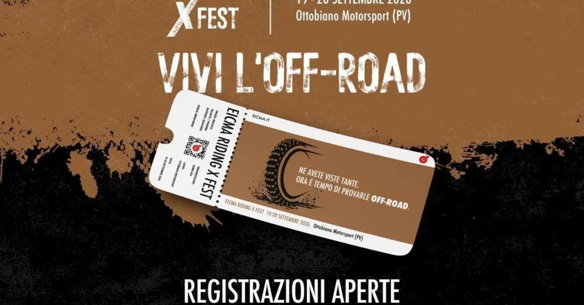 EICMA Riding X Fest: al via le iscrizioni gratuite, cambia la sede