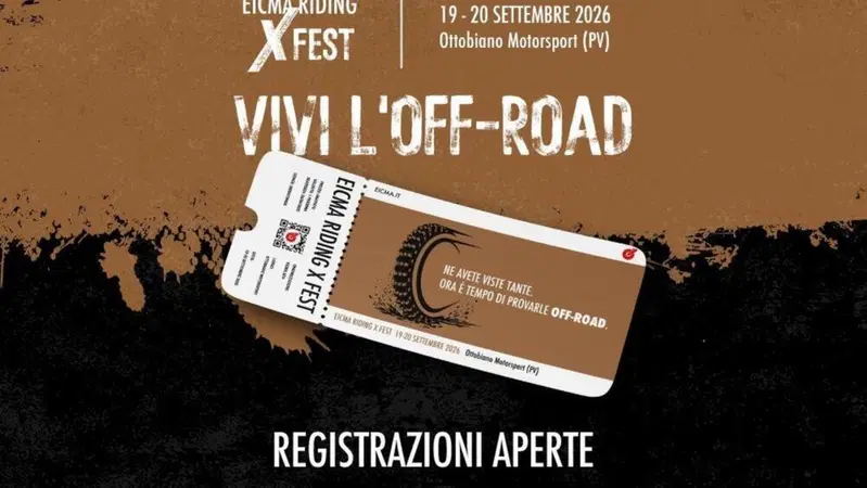 EICMA Riding X Fest: al via le iscrizioni gratuite, cambia la sede