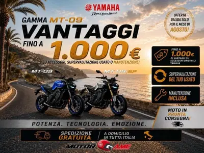 Yamaha MT-09 (2024 - 26) nuova