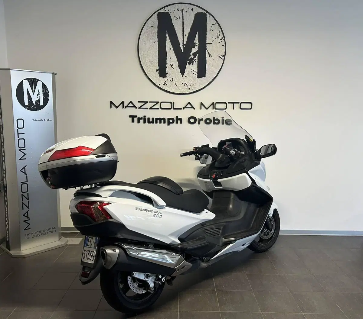 Suzuki Burgman AN 650 Executive ABS (2013 - 17) (2)