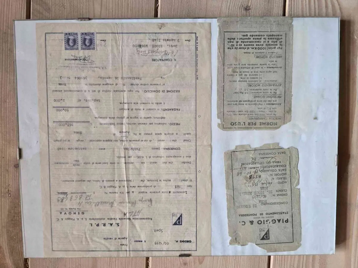 Piaggio Vespa 125 faro basso Bacchetta V1T (5)