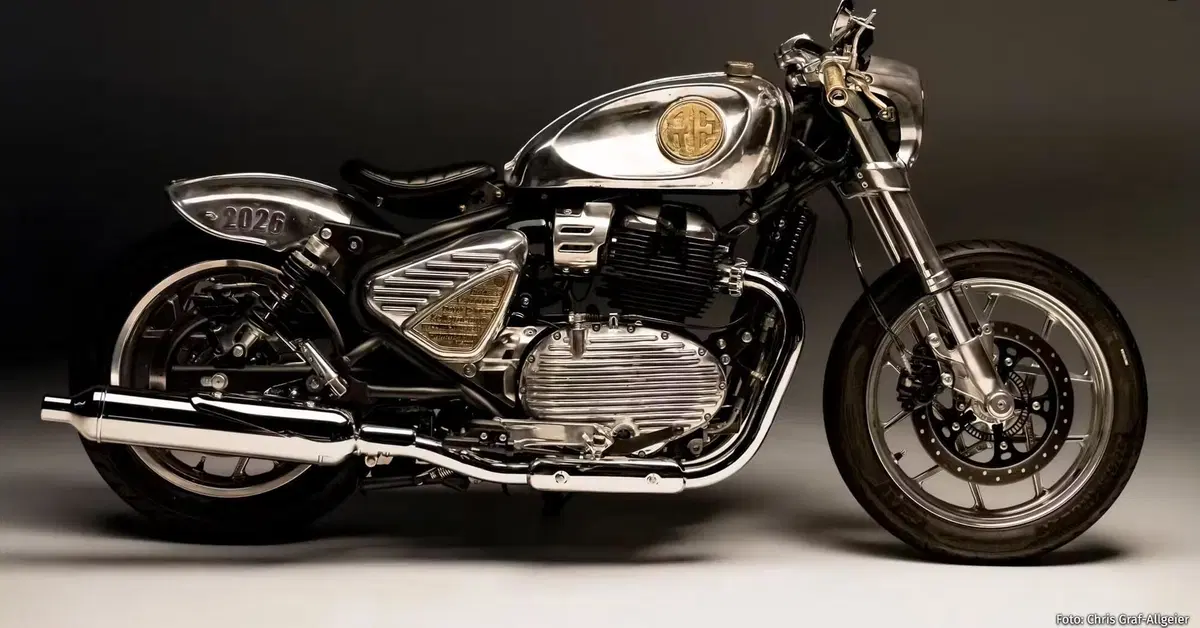 Una Royal Enfield Shotgun 650 davvero speciale!