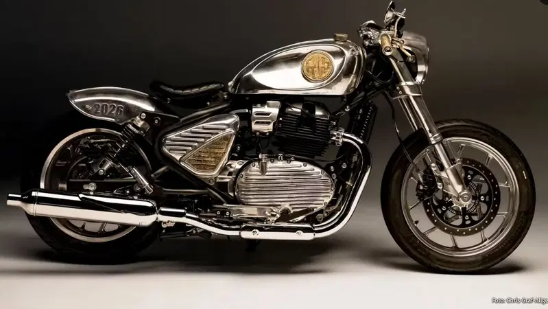 Una Royal Enfield Shotgun 650 davvero speciale!