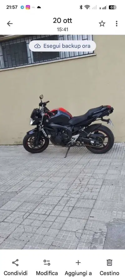 Yamaha FZ 600 usata