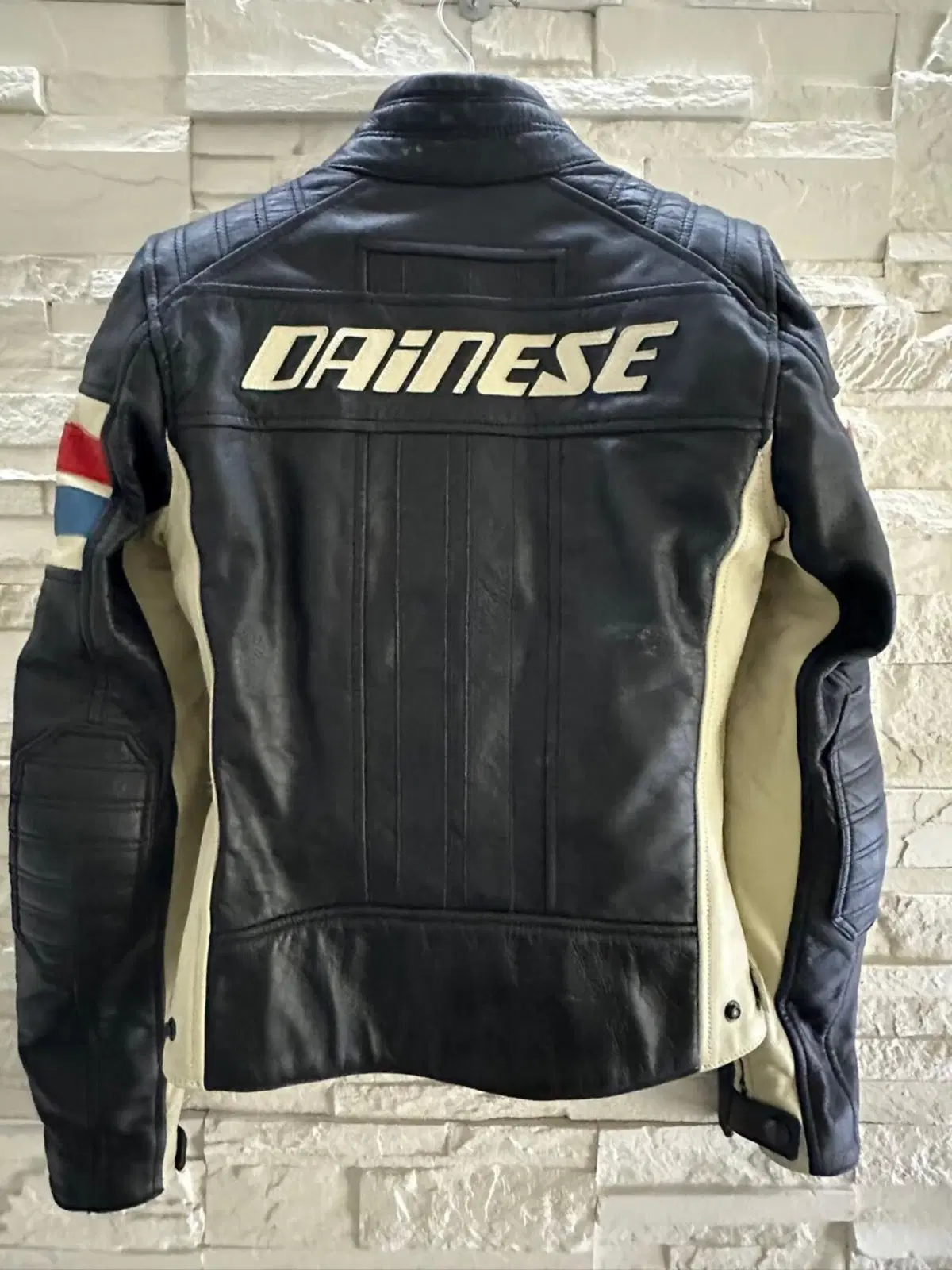 Giacca moto Dainese donna pelle vintage – Taglia 4 (3)