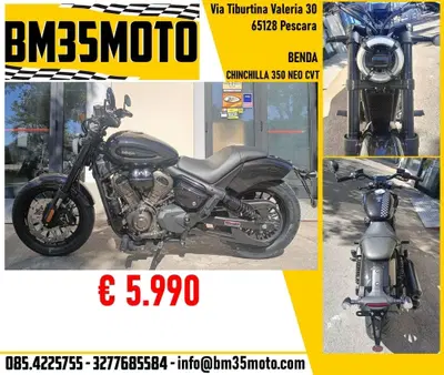 Benda Motorcycles Chinchilla 350 CVT Neo (2026) nuova