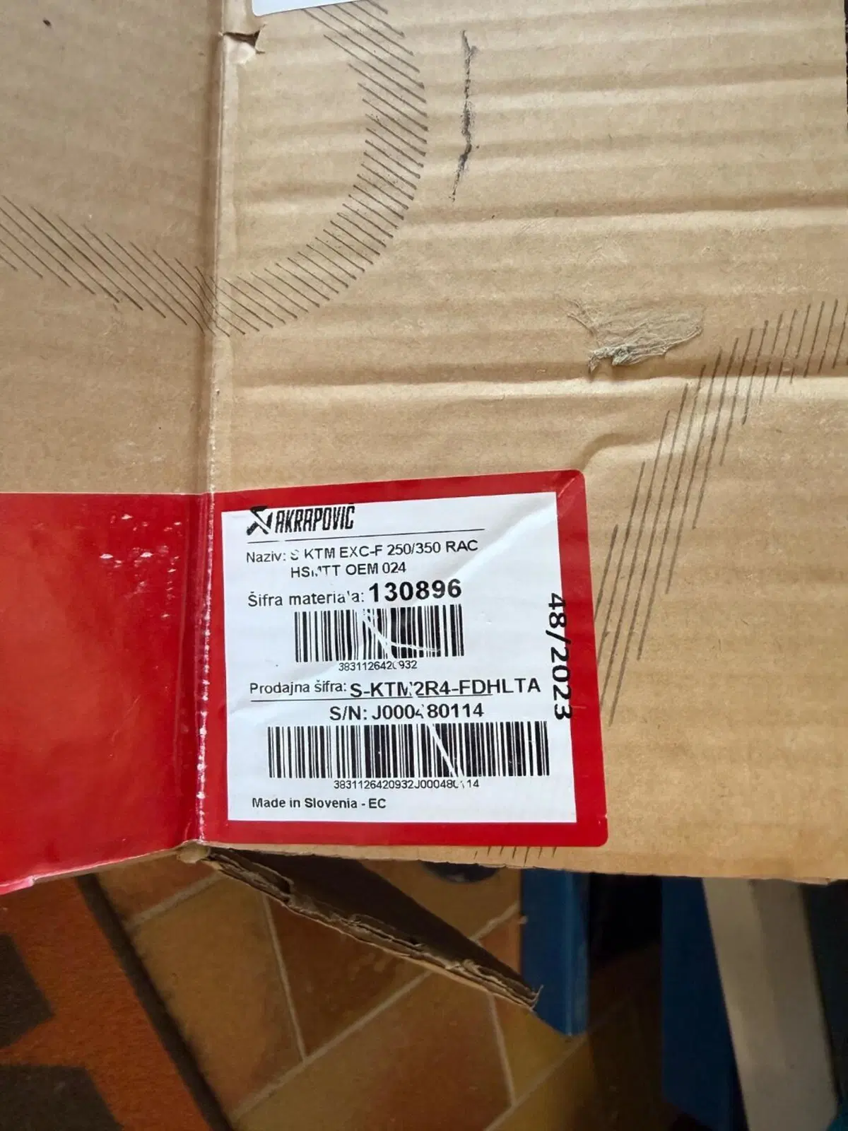 Akrapovič husqvarna ktm gas gas 250-350 2024 in po Akrapovic (6)