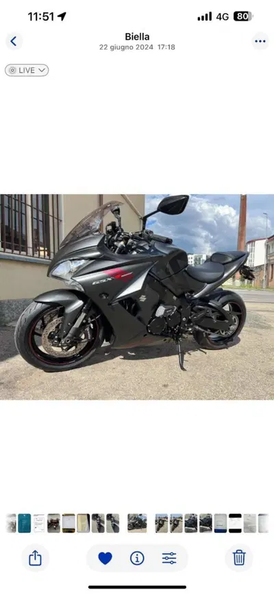 Suzuki GSX S 1000 F ABS (2017 - 20) usata