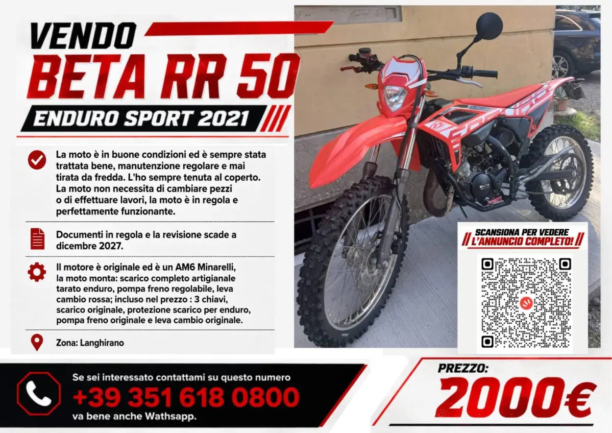 Betamotor RR 50 Enduro Sport (2021 - 26) (7)