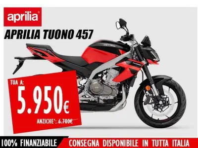 Aprilia Tuono 457 (2025 - 26) nuova