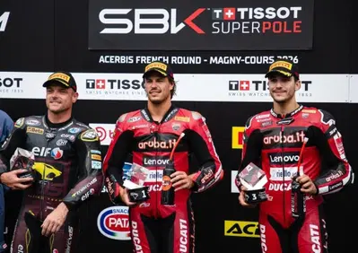 SBK 2026. GP di Francia. Decima Superpole consecutiva di Nicolò Bulega a Magny Cours [GALLERY] 