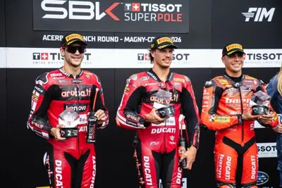 SBK 2026. GP di Francia. Un fantastico Bulega domina la gara sprint