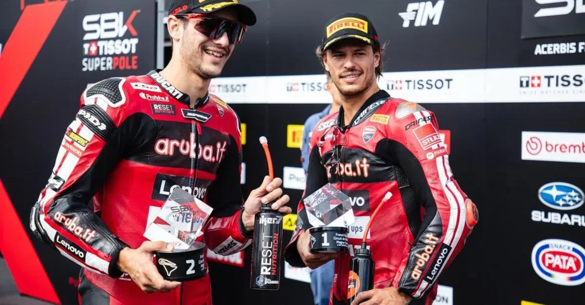 SBK 2026. GP di Francia. Un fantastico Bulega domina la gara sprint