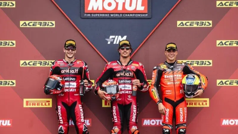 SBK 2026. GP di Francia. Tre su tre, Bulega si aggiudica anche Gara2!  