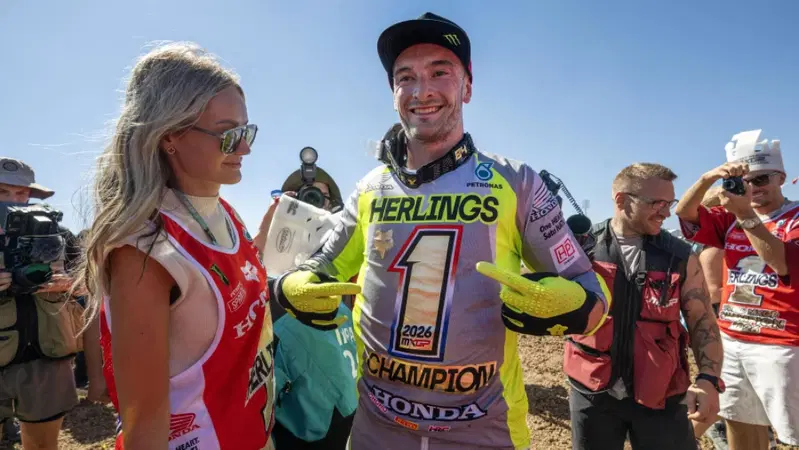 MXGP 2026 rd.17 – Jeffrey Jackhammer Herlings, Honda HRC Petronas, è Campione del Mondo MXGP 2026! [VIDEO]