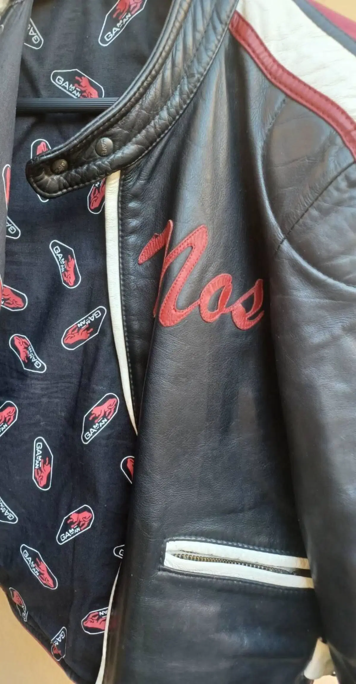 Giubbino moto vintage marca Gaman iconico brand it (3)