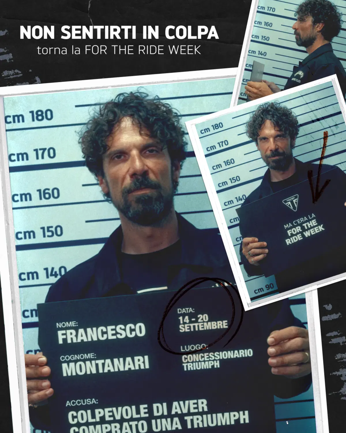 Torna "For the Ride Week" di Triumph, con un testimonial d'eccezione: Francesco Montanari (19)