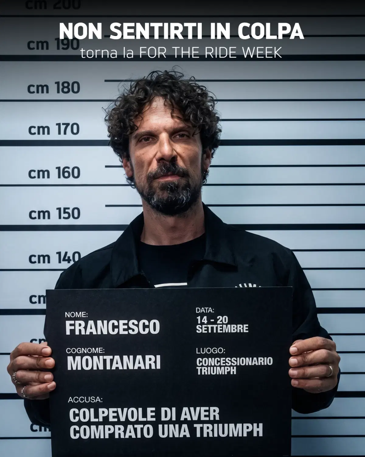 Torna "For the Ride Week" di Triumph, con un testimonial d'eccezione: Francesco Montanari (20)