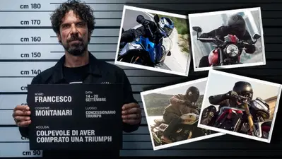 Torna 'For the Ride Week' di Triumph, con un testimonial d'eccezione: Francesco Montanari