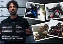 Torna For the Ride Week di Triumph, con un testimonial d'eccezione: Francesco Montanari