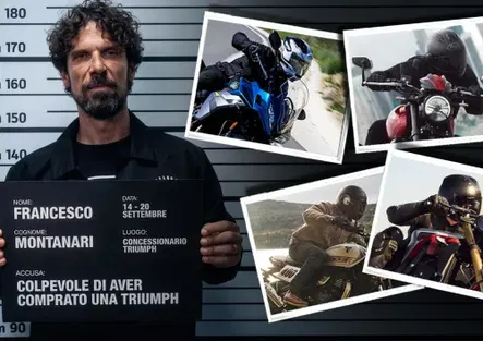 Torna For the Ride Week di Triumph, con un testimonial d'eccezione: Francesco Montanari