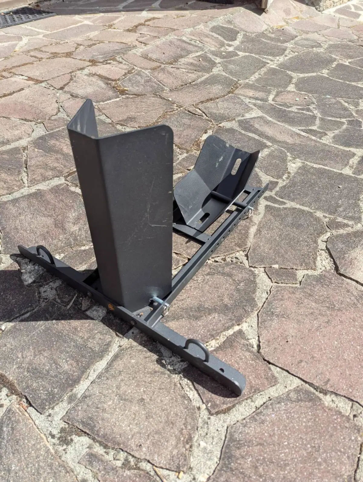 Blocca Ruota Moto anteriore 12-22" universale Mote Motea (4)