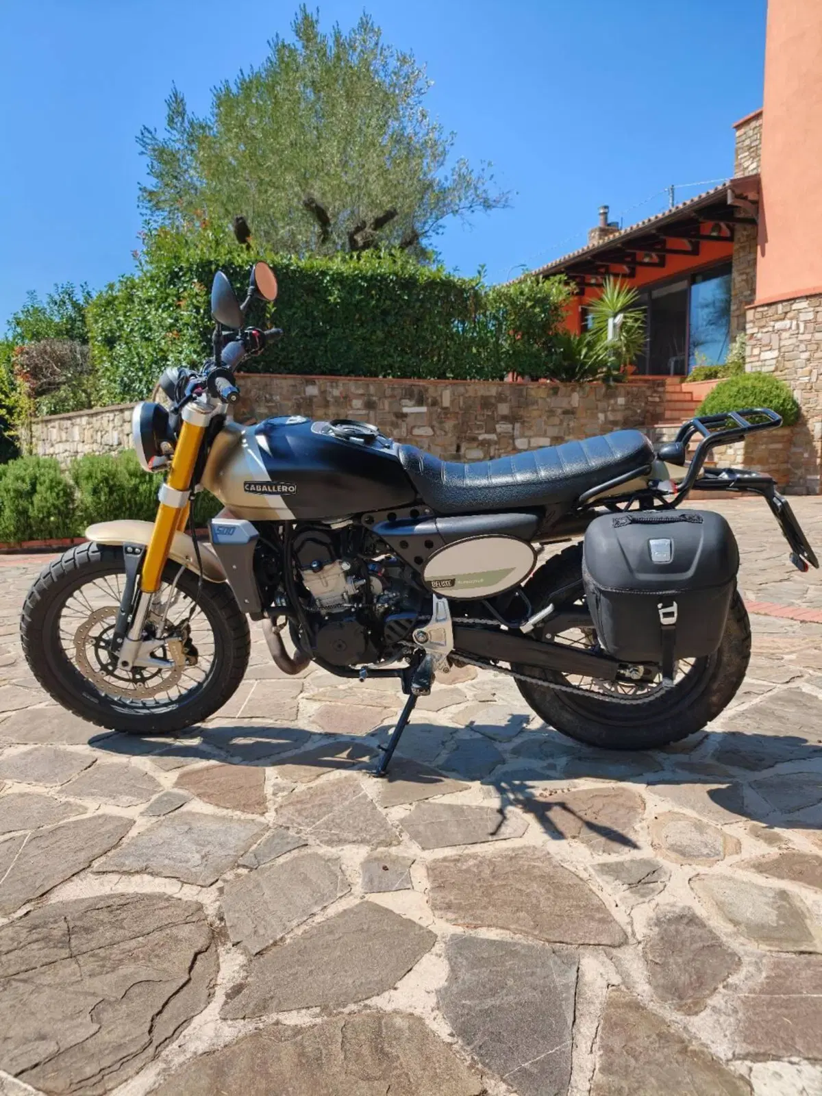 Fantic Motor Caballero 500 Scrambler Deluxe (2021 - 23) (2)