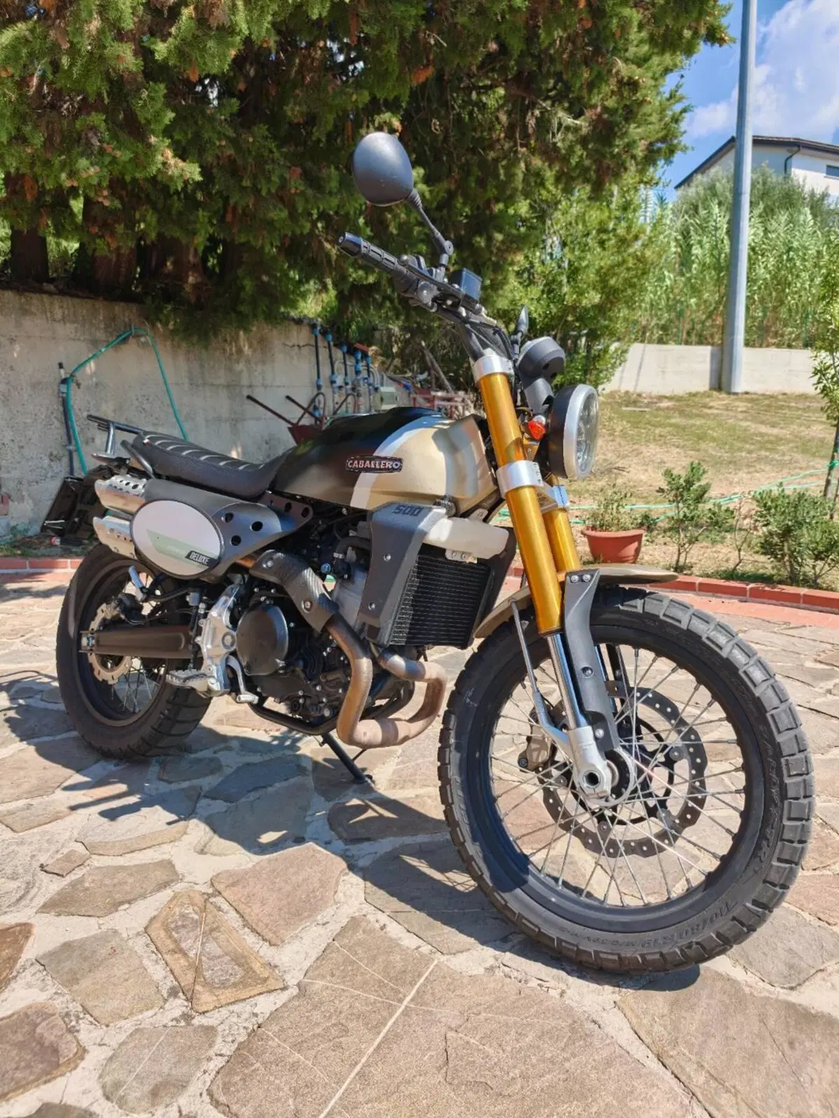 Fantic Motor Caballero 500 Scrambler Deluxe (2021 - 23) (3)